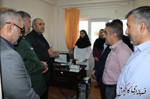 فرماندار گالیکش از بهورزان شاغل در خانه بهداشت دهستان ینقاق تجلیل کرد