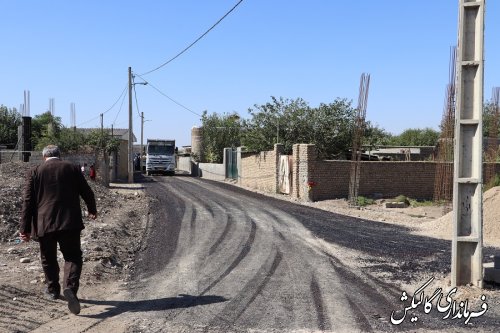 فرماندار گالیکش از آغاز طرح نهضت آسفالت روستایی مشارکتی دهیاری‌ها و بنیاد مسکن استان در این شهرستان خبر داد