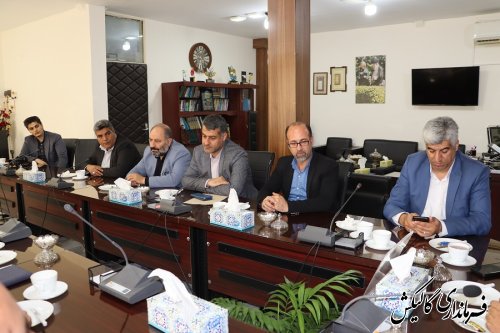 جلسه بررسی وضعیت پروژه‌های عمرانی و مشکلات شهرستان گالیکش برگزار شد