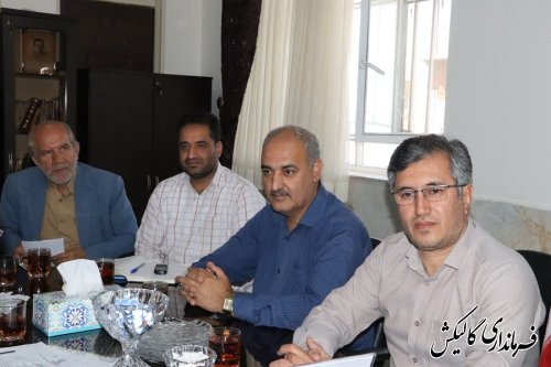 سومین جلسه کمیته سیاسی ستاد انتخابات شهرستان گالیکش برگزار شد