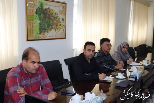 چهارمین جلسه کمیته فناوری اطلاعات ستاد انتخابات شهرستان گالیکش برگزار شد