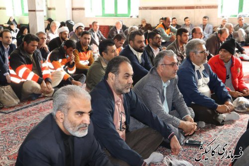 اجتماع بزرگ یوم الله نهم دی ماه در مسجد جامع شهر گالیکش برگزار شد 