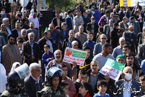 گزارش تصویری||حضور غرورآفرین و پرشور مردم گالیکش در راهپیمایی  یوم‌الله ۲۲ بهمن