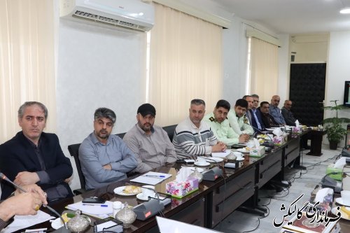 جلسه مشترک کمیسیون پیشگیری و مقابله با سرقت استان و شهرستان گالیکش برگزار شد 